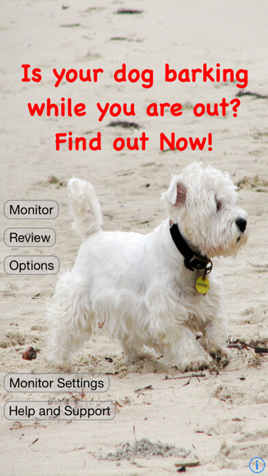 Emulate iPhone app Barking Dog Monitor & Control using MyAndroid
