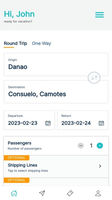 Emulate iPhone app BARKOTA Ticket Booking using MyAndroid