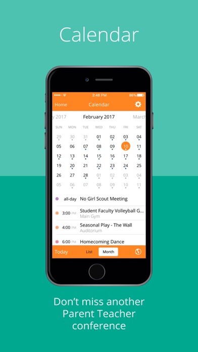 Emulate iPhone app Barnegat Township Schools using MyAndroid Emulate iPhone app Barnegat Township Schools using MyAndroid