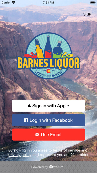 Emulate iPhone app Barnes Liquor using MyAndroid Emulate iPhone app Barnes Liquor using MyAndroid