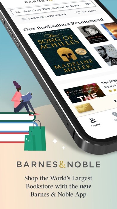 Emulate iPhone app Barnes & Noble using MyAndroid