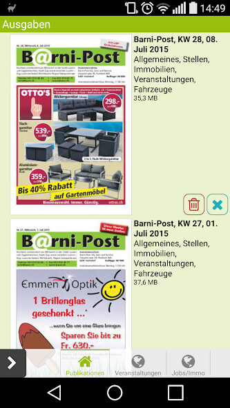 Emulate iPhone app Barni-Post using MyAndroid Emulate iPhone app Barni-Post using MyAndroid