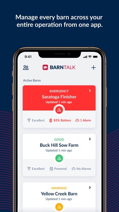 Emulate iPhone app BarnTalk using MyAndroid