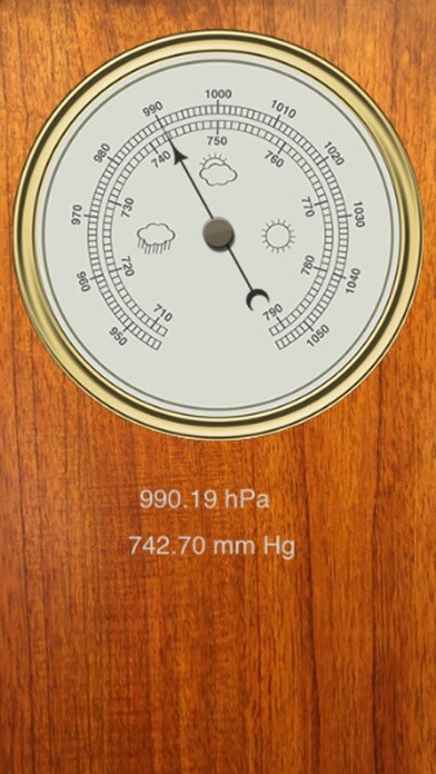 Emulate iPhone app Barometer Deluxe using MyAndroid Emulate iPhone app Barometer Deluxe using MyAndroid