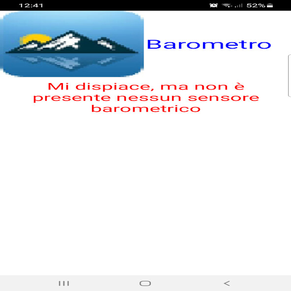 Run android online APK Barometro from MyAndroid or emulate Barometro using MyAndroid
