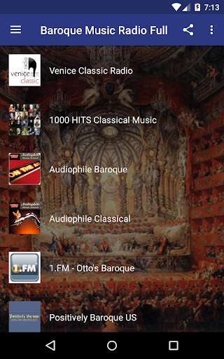 Emulate Android APK Baroque Music Radio - Live Classical And Baroque