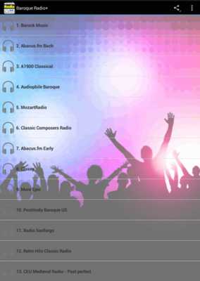 Emulate Android APK Baroque Radio