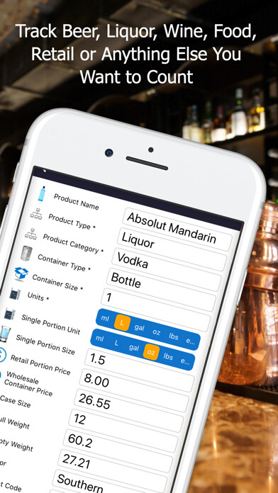 Emulate iPhone app Bar Patrol Inventory App using MyAndroid Emulate iPhone app Bar Patrol Inventory App using MyAndroid
