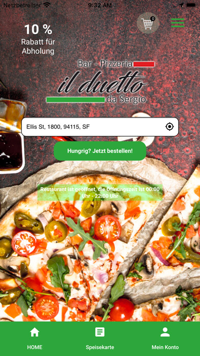 Emulate iPhone app Bar Pizzeria il Duetto using MyAndroid Emulate iPhone app Bar Pizzeria il Duetto using MyAndroid