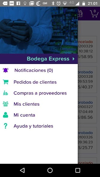 Run android online APK BarrioMarket Negocios from MyAndroid or emulate BarrioMarket Negocios using MyAndroid