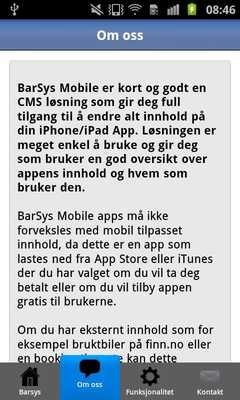 Emulate Android APK Barsys CMS
