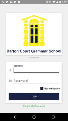 Emulate Android APK Barton Court Grammar School