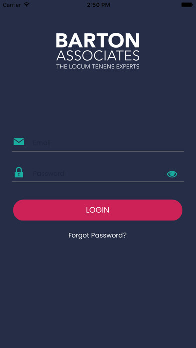 Emulate iPhone app Barton Timesheets using MyAndroid