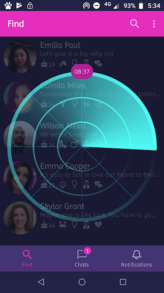 Run android online APK Basbes - Eye contact dating app from MyAndroid or emulate Basbes - Eye contact dating app using MyAndroid