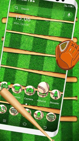 Run android online APK Baseball Bat Theme from MyAndroid or emulate Baseball Bat Theme using MyAndroid