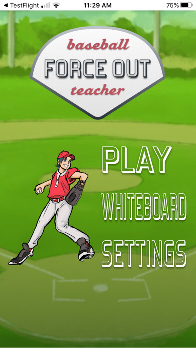 Emulate iPhone app Baseball Force Out Teacher using MyAndroid Emulate iPhone app Baseball Force Out Teacher using MyAndroid