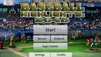 Emulate iPhone app Baseball Highlights 2045 using MyAndroid