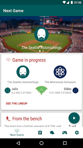 Emulate Android APK Baseball Legends Manager 2017