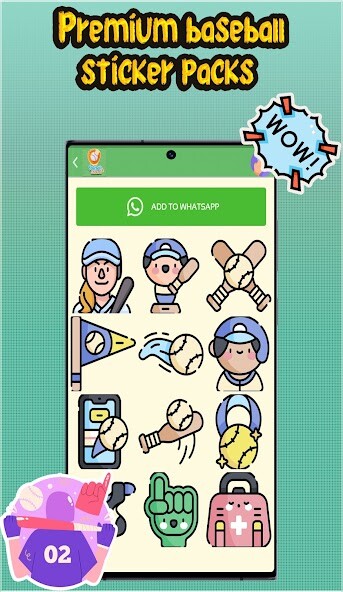 Run android online APK Baseball MLB WAStickers from MyAndroid or emulate Baseball MLB WAStickers using MyAndroid