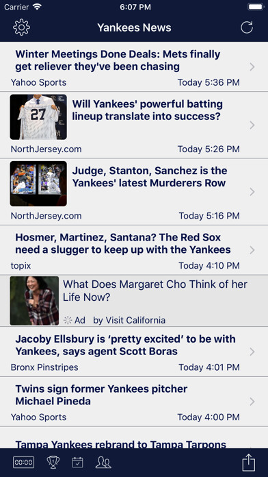 Emulate iPhone app Baseball News - MLB edition using MyAndroid Emulate iPhone app Baseball News - MLB edition using MyAndroid