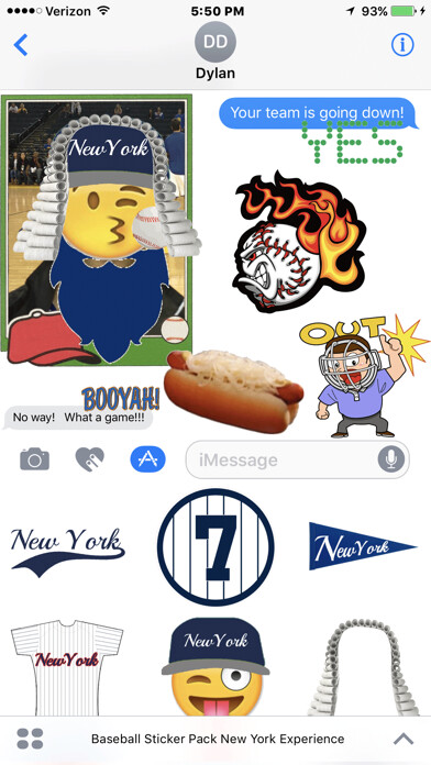 Emulate iPhone app Baseball New York Experience using MyAndroid