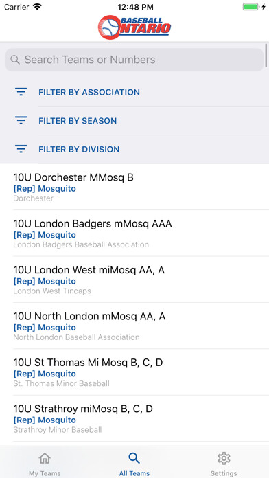 Emulate iPhone app Baseball Ontario Pitch Count using MyAndroid Emulate iPhone app Baseball Ontario Pitch Count using MyAndroid