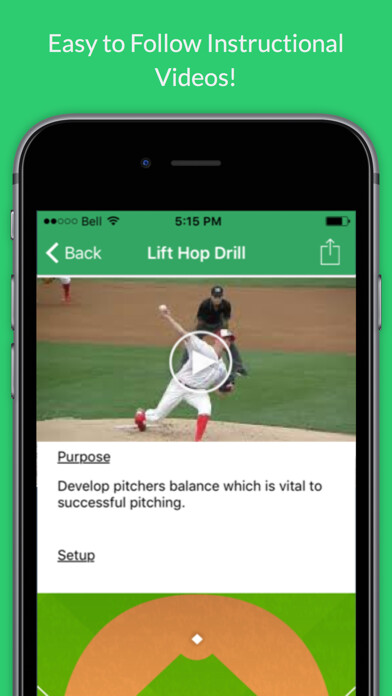 Emulate iPhone app Baseball Pitching Drills & Mechanics using MyAndroid Emulate iPhone app Baseball Pitching Drills & Mechanics using MyAndroid