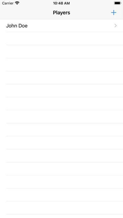 Emulate iPhone app Baseballplayer Stats using MyAndroid