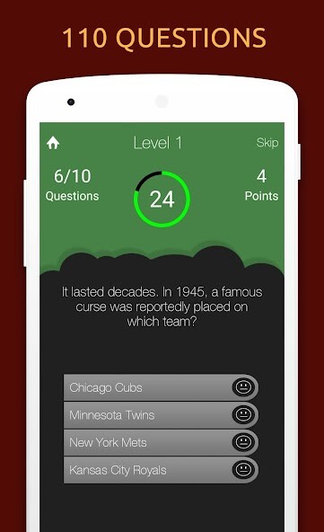 Run android online APK Baseball Quiz Test Trivia from MyAndroid or emulate Baseball Quiz Test Trivia using MyAndroid