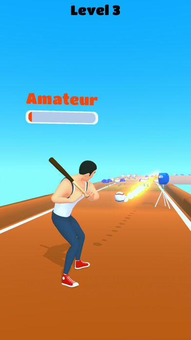 Emulate iPhone app Baseball Runner using MyAndroid