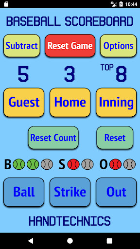 Emulate Android APK Baseball Scoreboard BSC Emulate Android APK Baseball Scoreboard BSC