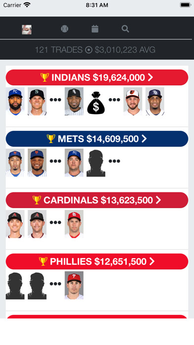 Emulate iPhone app Baseball Trades using MyAndroid Emulate iPhone app Baseball Trades using MyAndroid