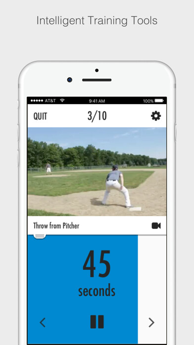 Emulate iPhone app Baseball Training using MyAndroid