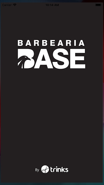 Emulate iPhone app Base Barbearia using MyAndroid