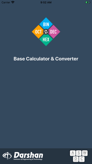 Emulate iPhone app Base Calculator & Converter using MyAndroid Emulate iPhone app Base Calculator & Converter using MyAndroid