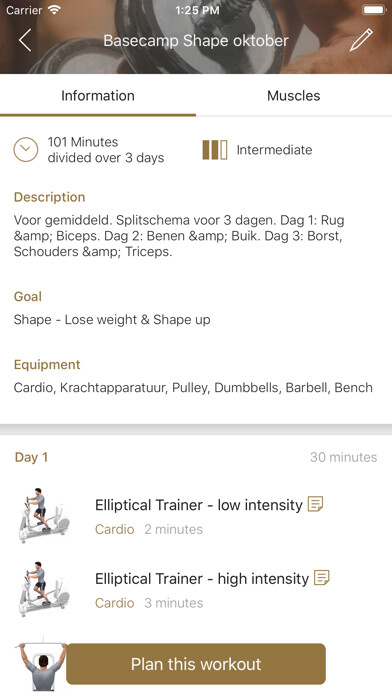 Emulate iPhone app Basecamp Fitness using MyAndroid Emulate iPhone app Basecamp Fitness using MyAndroid