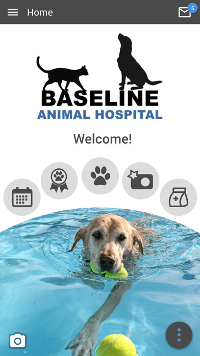 Emulate iPhone app Baseline Animal Hospital using MyAndroid Emulate iPhone app Baseline Animal Hospital using MyAndroid