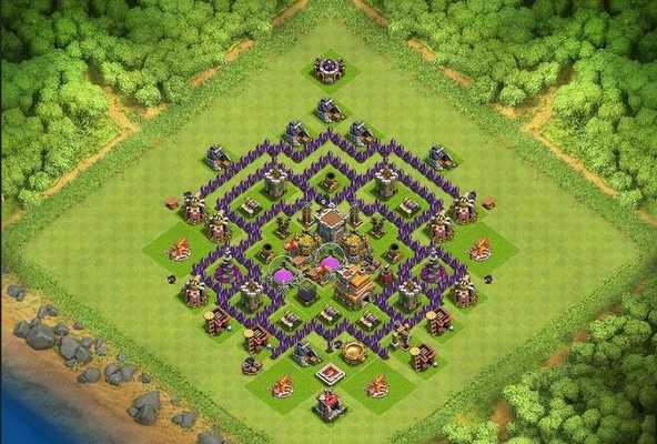 Emulate Android APK Base Maps COC Th.7 2017 Emulate Android APK Base Maps COC Th.7 2017