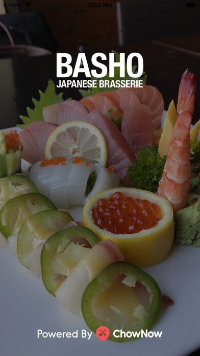 Emulate iPhone app Basho Japanese Brasserie using MyAndroid Emulate iPhone app Basho Japanese Brasserie using MyAndroid