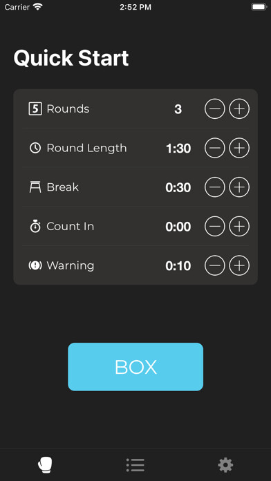 Emulate iPhone app Basic Boxing Timer using MyAndroid Emulate iPhone app Basic Boxing Timer using MyAndroid