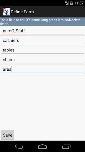 Run android online APK Basic Data Entry from MyAndroid or emulate Basic Data Entry using MyAndroid