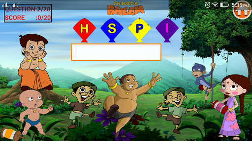 Emulate Android APK Basic English with ChhotaBheem