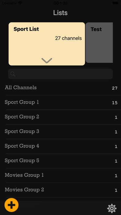 Emulate iPhone app Basic IPTV Player using MyAndroid Emulate iPhone app Basic IPTV Player using MyAndroid