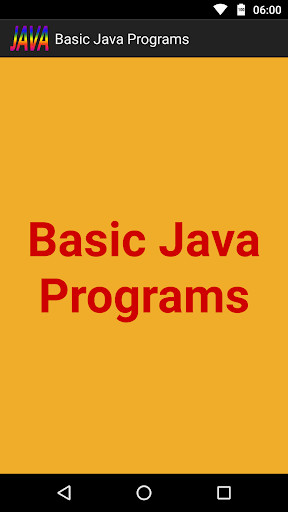 Run android online APK Basic Java Programs from MyAndroid or emulate Basic Java Programs using MyAndroid