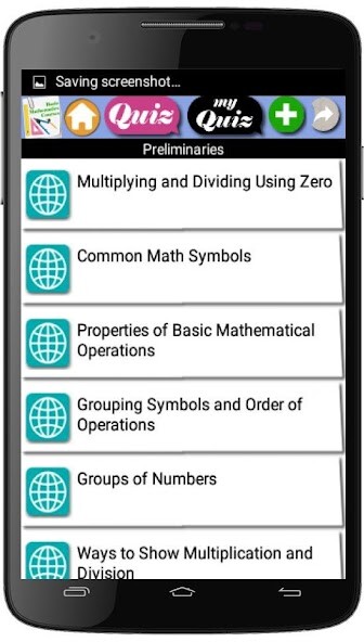 Run android online APK Basic Mathematics Courses from MyAndroid or emulate Basic Mathematics Courses using MyAndroid