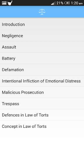 Run android online APK Basics of Law of Torts from MyAndroid or emulate Basics of Law of Torts using MyAndroid Run android online APK Basics of Law of Torts from MyAndroid or emulate Basics of Law of Torts using MyAndroid