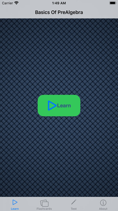 Emulate iPhone app Basics Of Pre-Algebra using MyAndroid Emulate iPhone app Basics Of Pre-Algebra using MyAndroid