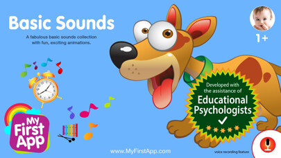 Emulate iPhone app Basic Sounds - for toddlers using MyAndroid