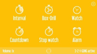 Emulate iPhone app Basic Sports Timer using MyAndroid