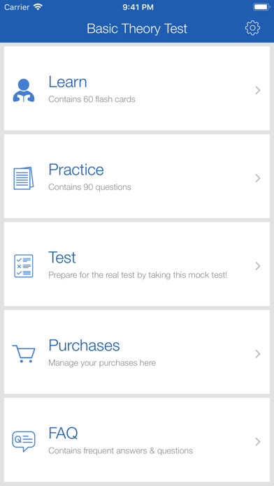 Emulate iPhone app Basic Theory Test (BTT SG) using MyAndroid Emulate iPhone app Basic Theory Test (BTT SG) using MyAndroid